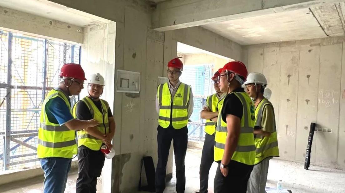 中建七局南方公司到访华体会在线登陆_华体会(中国)建筑科技建造项目考察交流